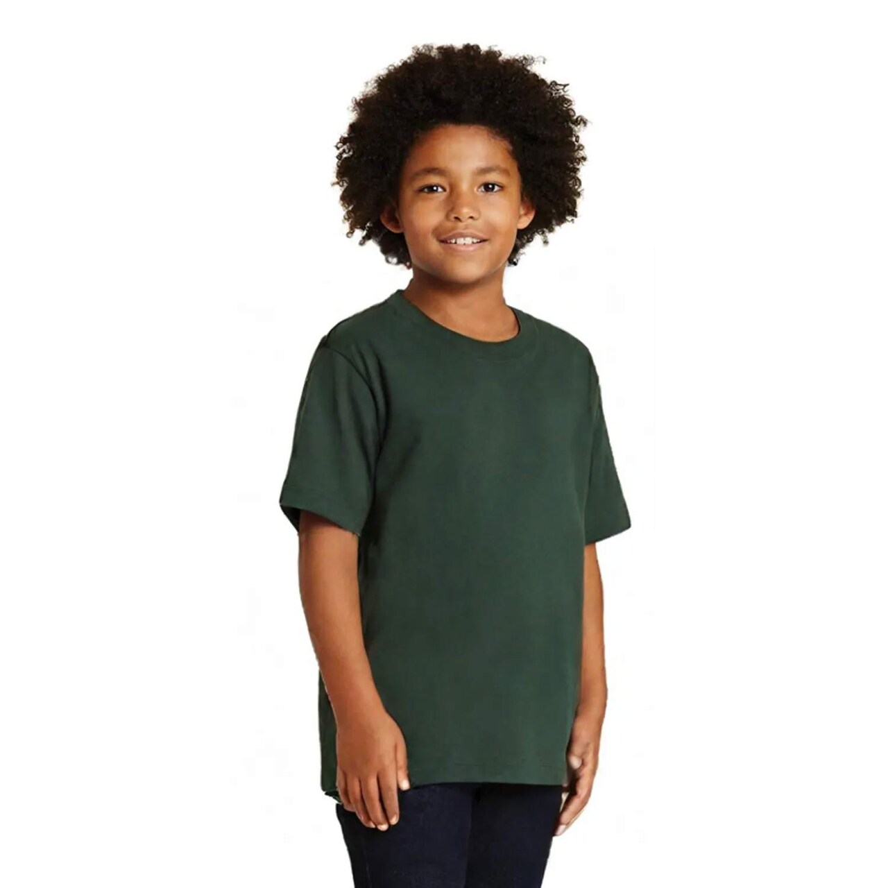 12 Pack Gildan Heavy Cotton Youth Crewneck Short Sleeve T-Shirt for School Event Wear & Custom Printing Blank Tee